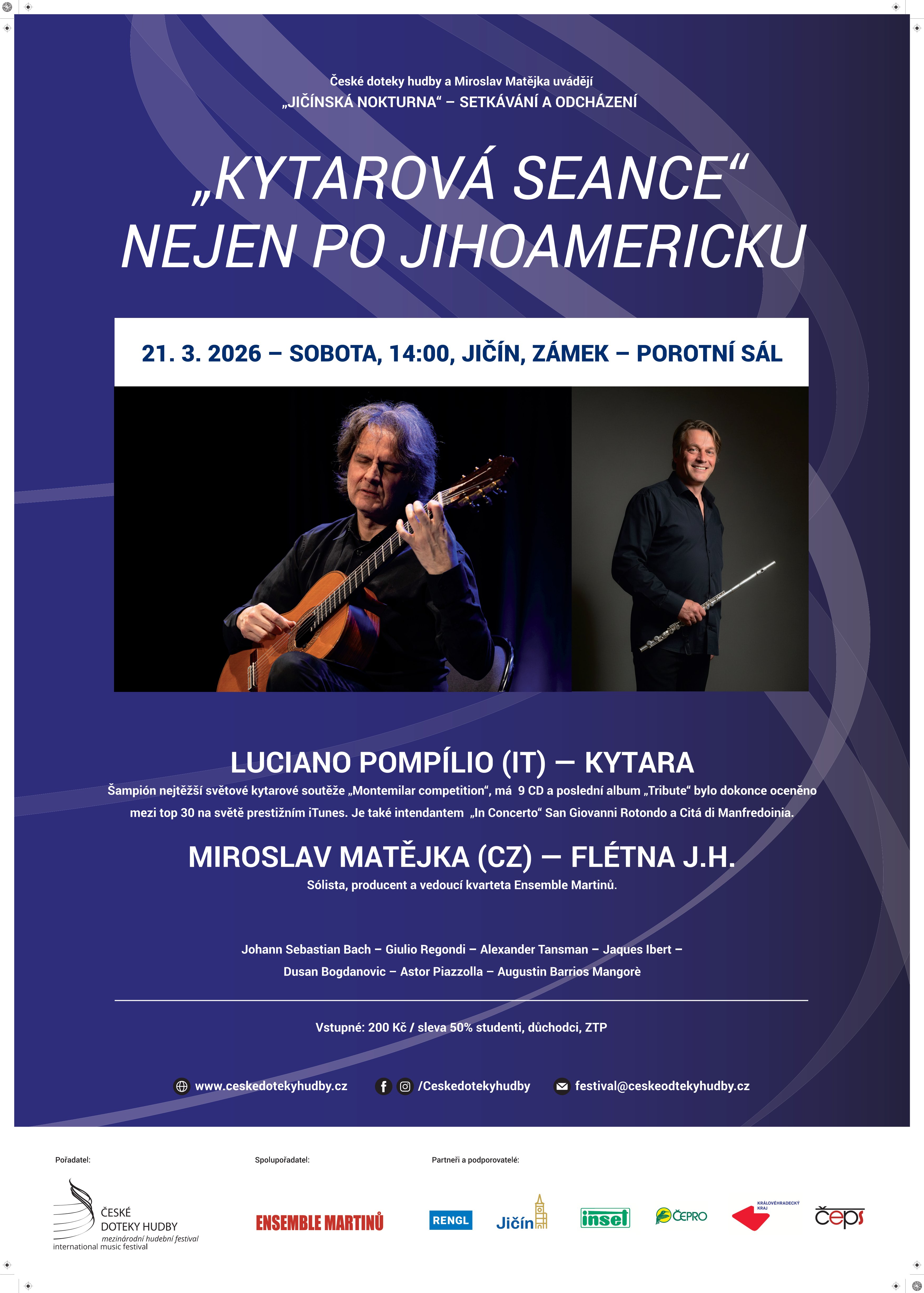 Jičínská nokturna – Setkávání – Odcházení